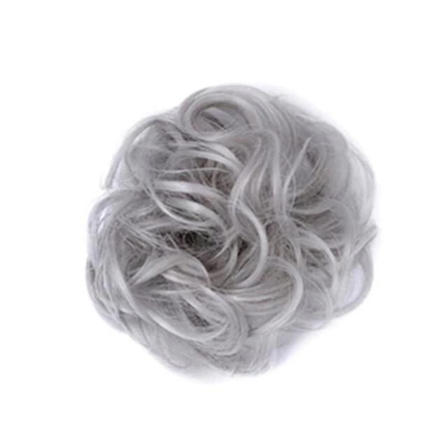 Rodet Knold Fake Hår Scrunchie | Lindegade