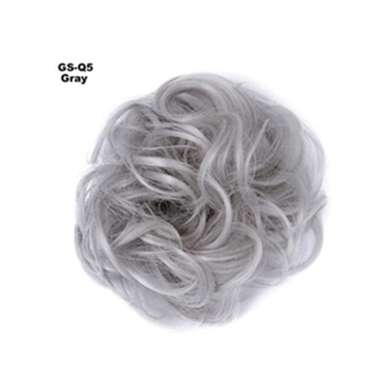 Rodet Knold Fake Hår Scrunchie | Lindegade