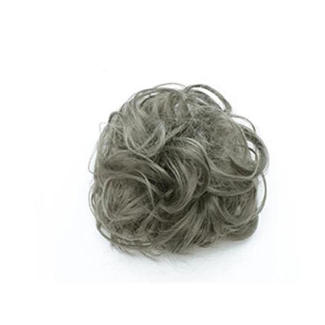 Rodet Knold Fake Hår Scrunchie | Lindegade