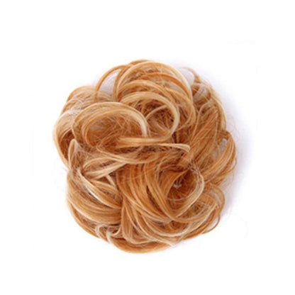 Rodet Knold Fake Hår Scrunchie | Lindegade
