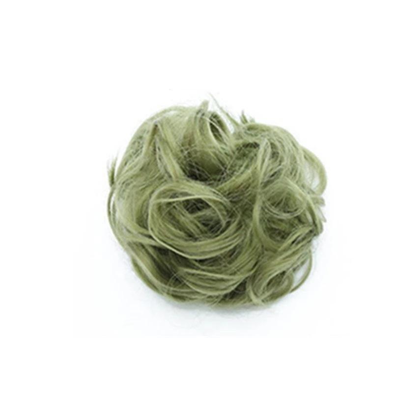 Rodet Knold Fake Hår Scrunchie | Lindegade