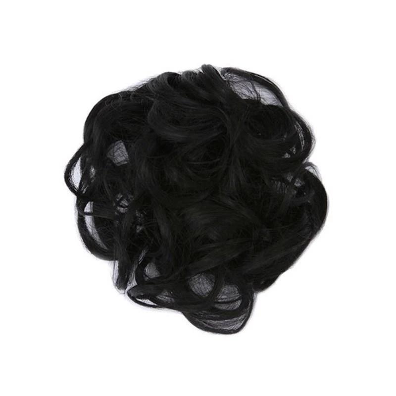 Rodet Knold Fake Hår Scrunchie | Lindegade