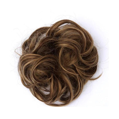 Rodet Knold Fake Hår Scrunchie | Lindegade