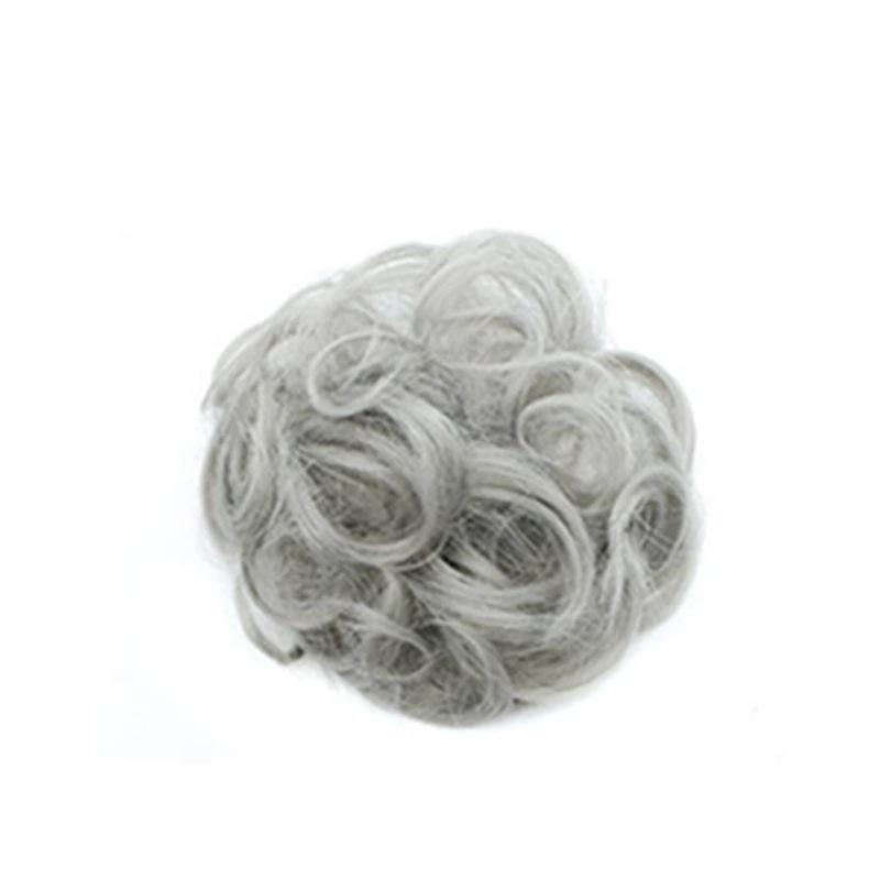 Rodet Knold Fake Hår Scrunchie | Lindegade