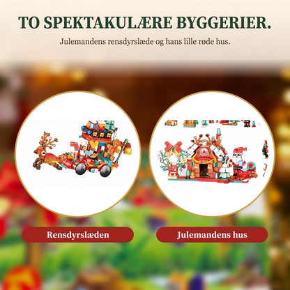 Julekalender med Julemandens Juleby, Byggesæt med Rensdyrslæde
