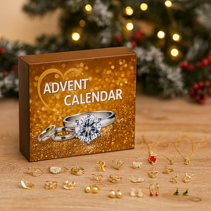 Smykkeadventskalender – 24 dage fyldt med juleskatte og overraskelser