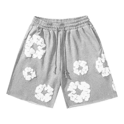 Sommershorts til mænd med blomsterprint – dristig streetwear-stil