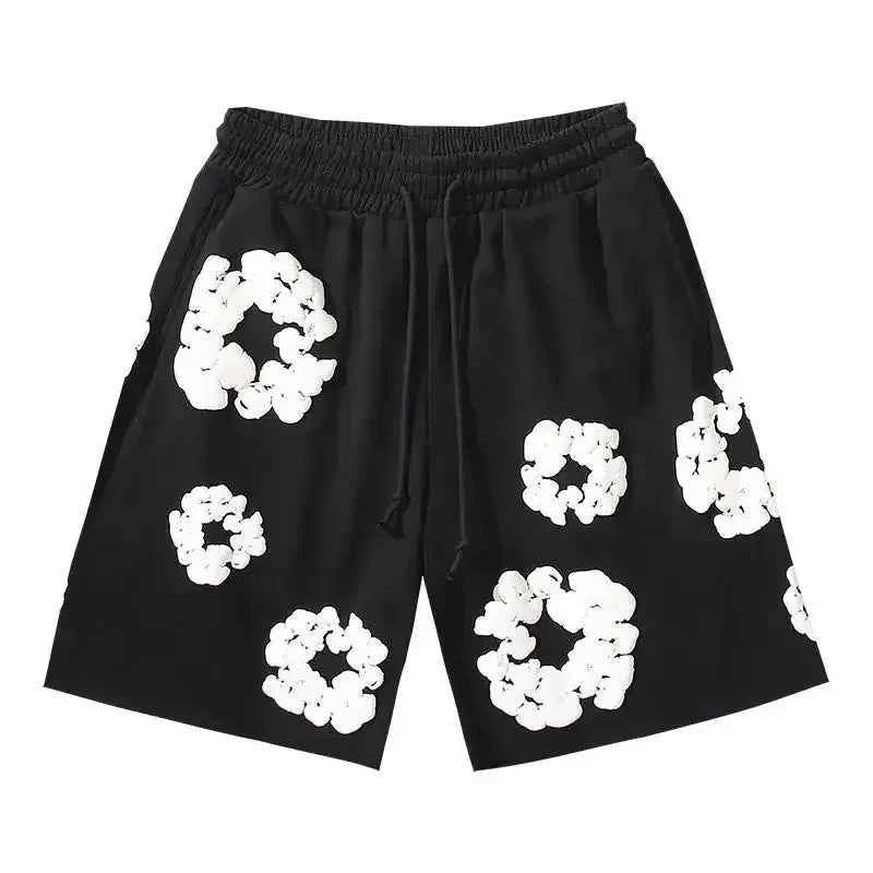 Sommershorts til mænd med blomsterprint – dristig streetwear-stil
