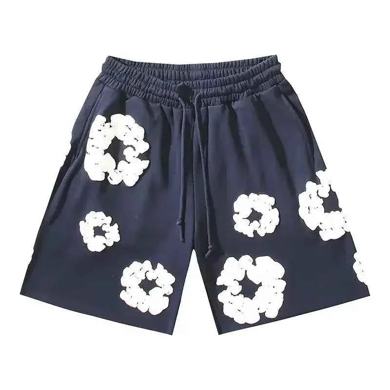 Sommershorts til mænd med blomsterprint – dristig streetwear-stil
