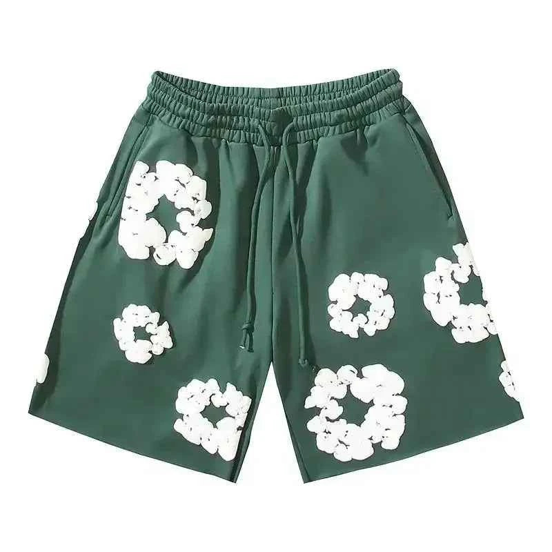 Sommershorts til mænd med blomsterprint – dristig streetwear-stil