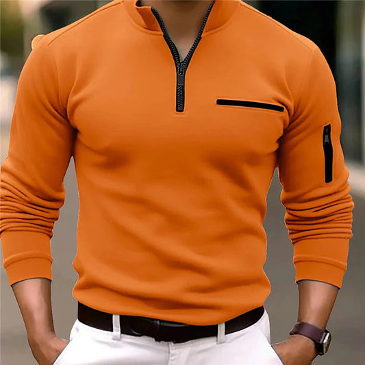 Erwan | Pull Slim Fit Homme à Col Zippé - Image 3