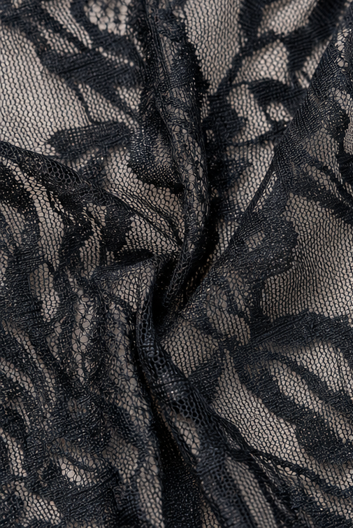 Transparente leggings i blonde-look med uigennemsigtigt for