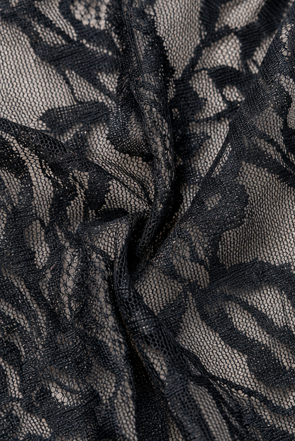 Transparente leggings i blonde-look med uigennemsigtigt for