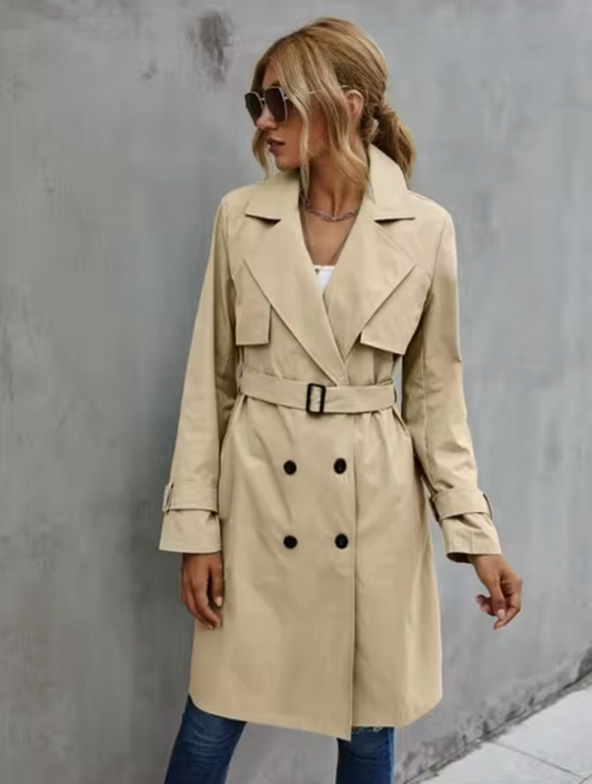 Trenchcoat til damer til alle årstider