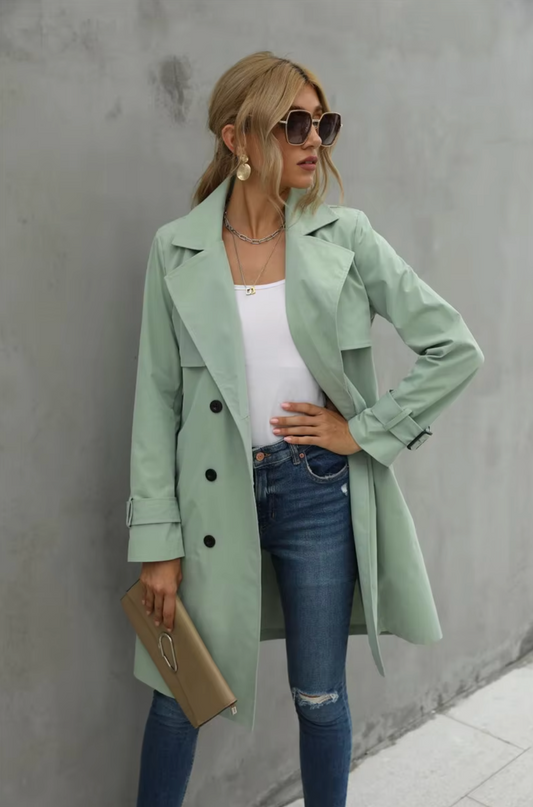 Trenchcoat til damer til alle årstider
