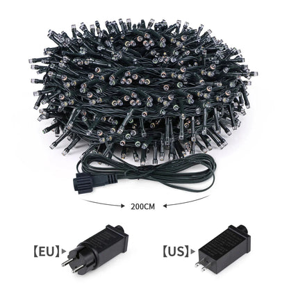 Udendørs LED-lyskæde