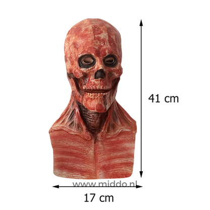 Ultrarealistisk peel off-halloweenmaske til en uforglemmelig halloween