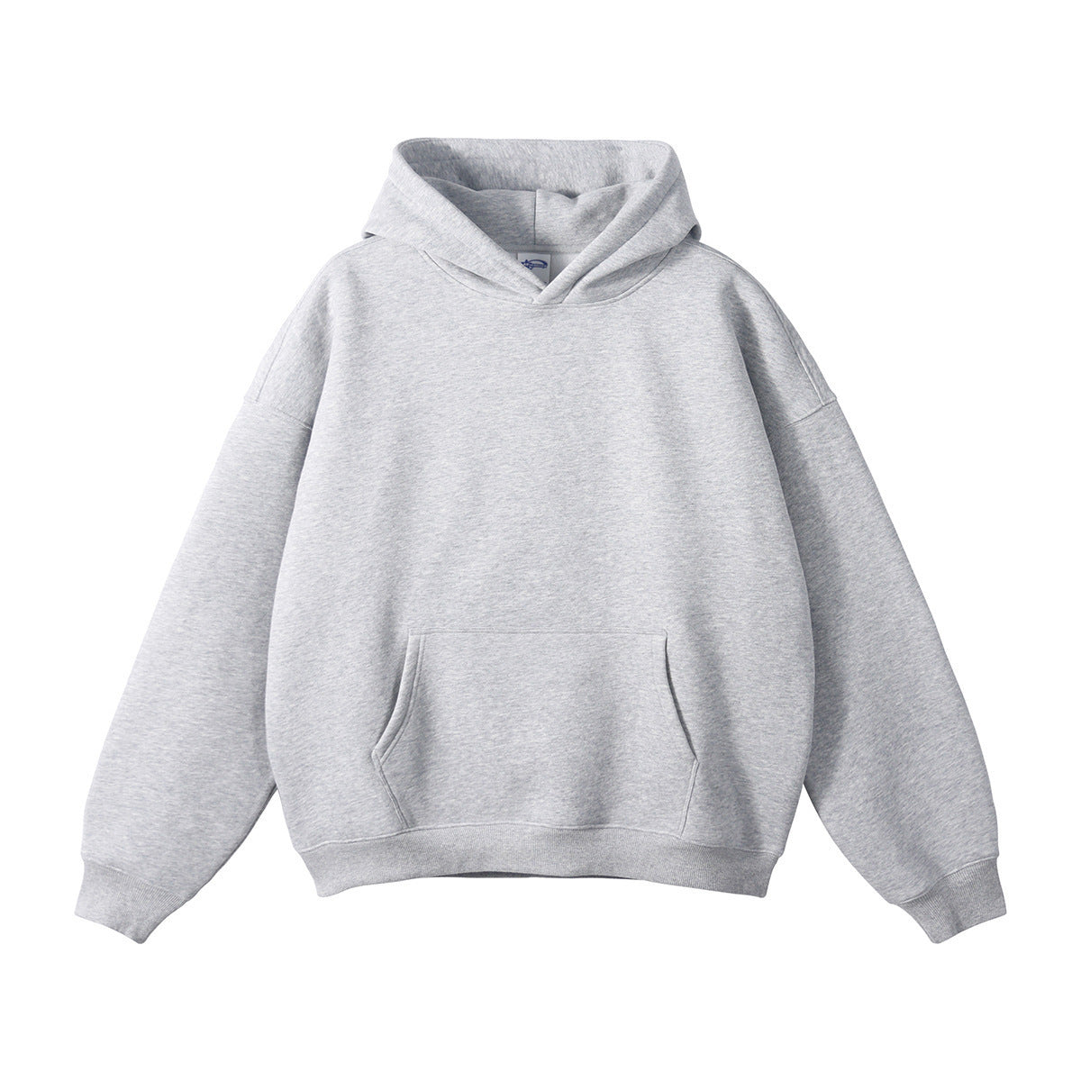 Unisex loose-fit hættetrøje i økologisk bomuld med kængurulomme