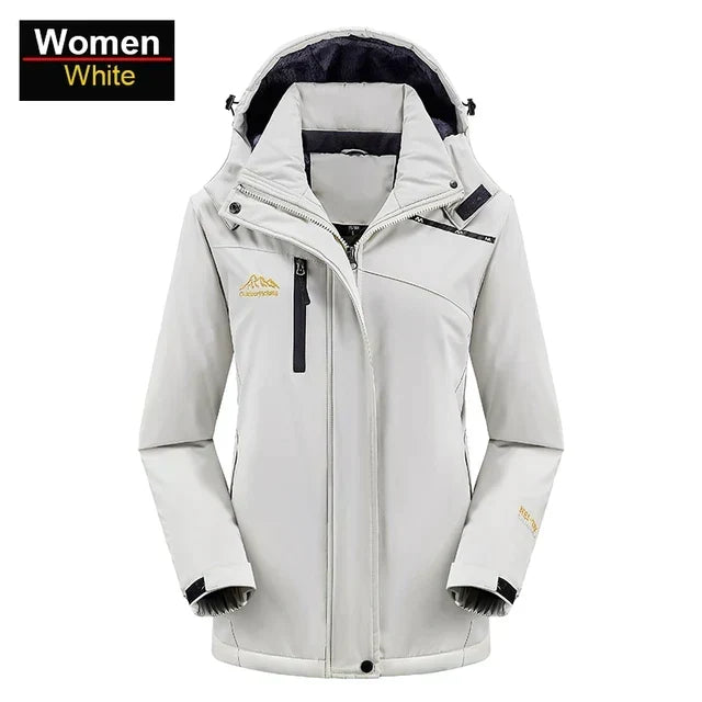 Vandtæt jakke med fleece