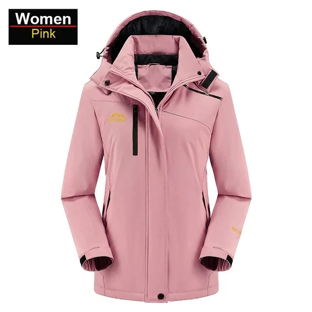 Vandtæt jakke med fleece