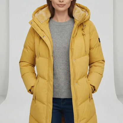 Vinterparka med hætte - Emelie