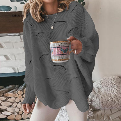 Coline | Pull ample en maille pour femme - Image 3