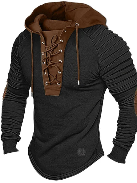 Éric | Pull à Capuche Lacé pour Homme - Image 3